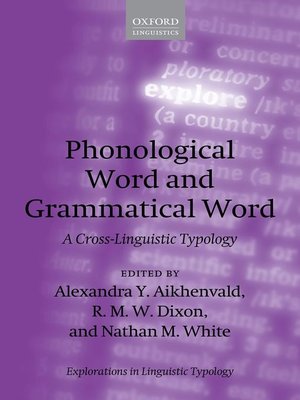 cover image of Phonological Word and Grammatical Word
